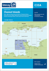 Imray Chart C33A Channel Islands (North)
