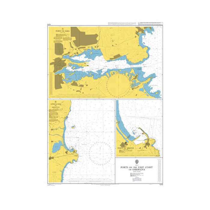 1210 - Italy Ports on the East Coast of Sardegna