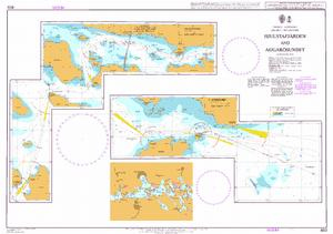 803 - Sweden Malaren Western Part Hjulstafjarden and Aggarosundet