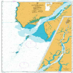 834 - Burma Pathein River and Approaches