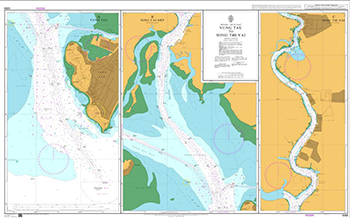 1059 - Vietnam South Coast Vung Tau to Song Thi Vai