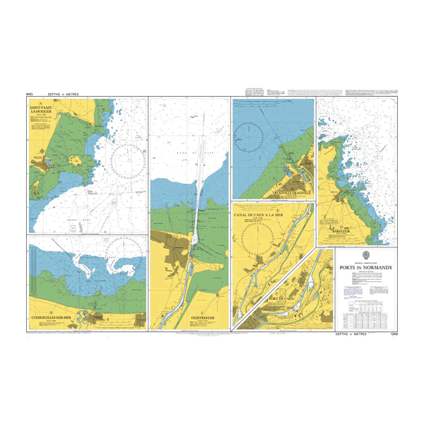 1349 - North coast of France Ports in the Baie de Seine