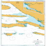 1574 - Croatia Otocic Glavat to Ploce and Makarska Continuation of Kanal Malog Stona