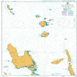1575 - South Pacific Ocean Vanuatu Ile Pentecote to Torres Islands