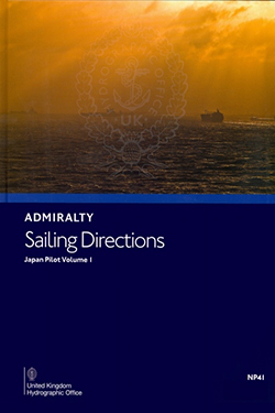 NP41 Admiralty Sailing Directions Japan Pilot Volume 1