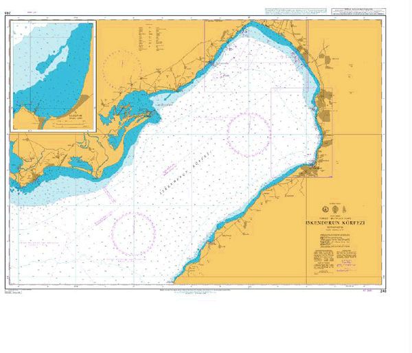 246 - Turkey South East Coast Iskenderun Korfezi