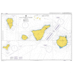 1861 - North Atlantic Ocean Islas Canatias Gran Canaria to El Hierro