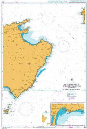 2831 - Spain Islas Baleares Mallorca East Coas, Punta Salinas to Cabo de Formentor including Canal de Menorca
