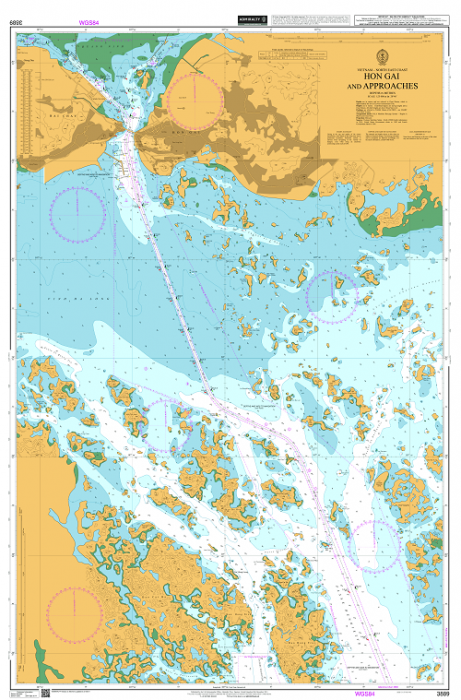 3889 - Vietnam Hon Gai and Approaches