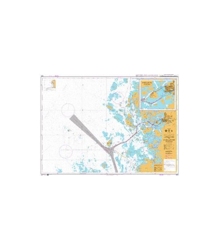 3803 - Finland Southwest Coast Approaches to Uusikaupunki (Nystad)