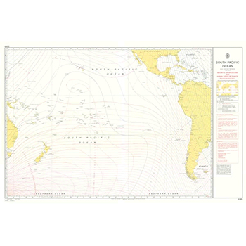 5399 - Magnetic Variation Chart South Pacific Ocean