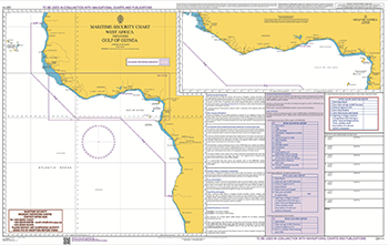 Q6114 - Maritime Security Chart West Africa including Gulf of Guinea