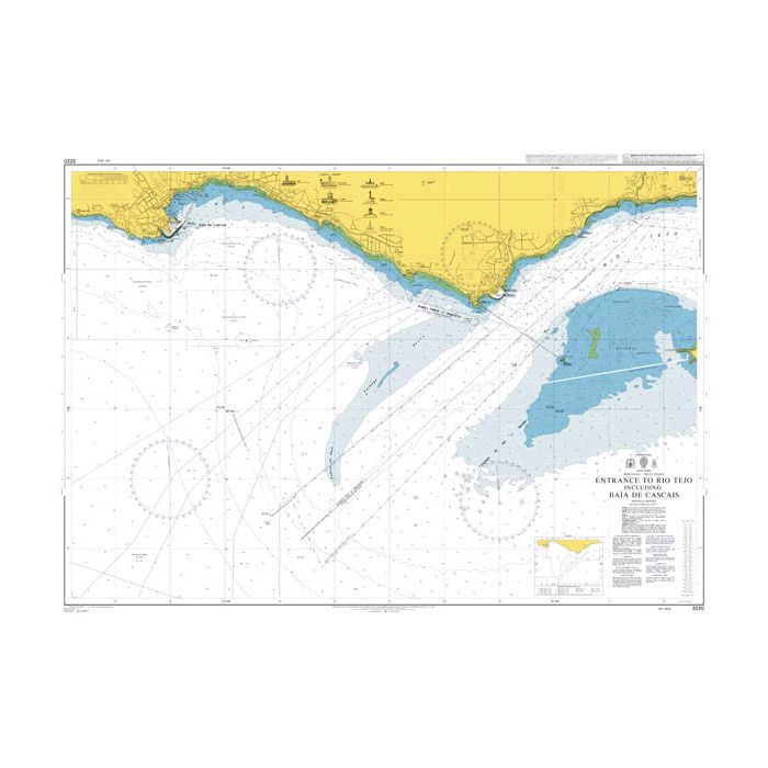 3220 - Portugal West Coast Entrance to Rio Tejo including Baia de Cascais