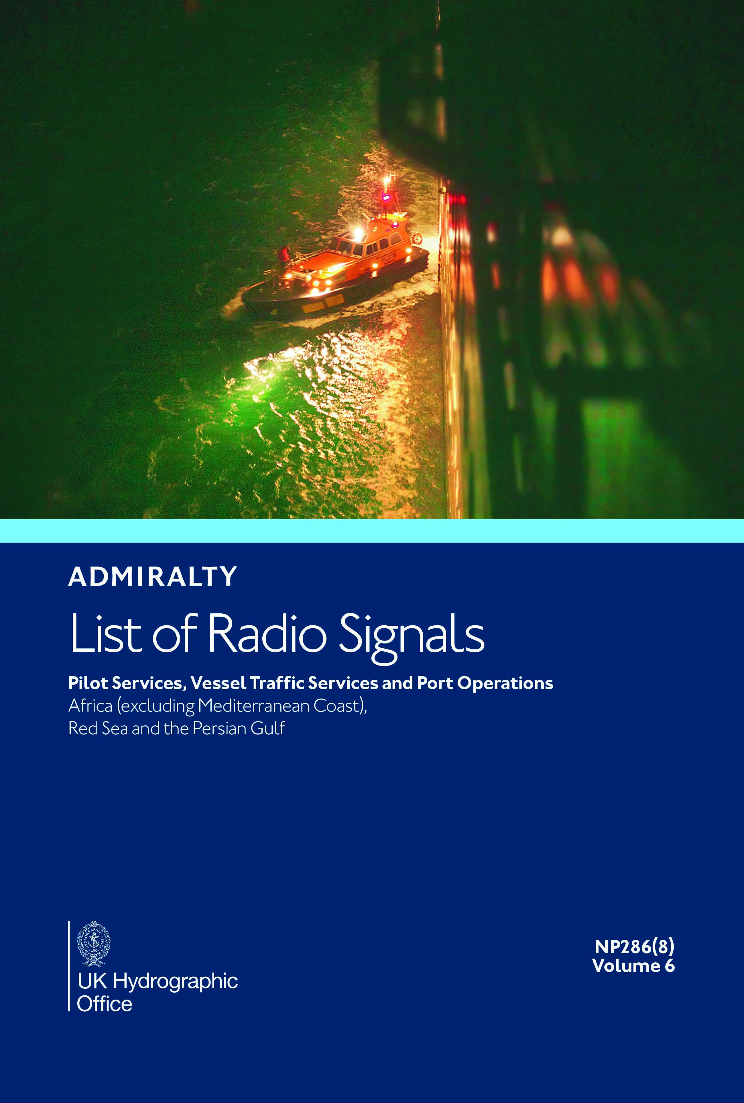 NP286(8) List of Radio Signals Vol. 6 Part 8