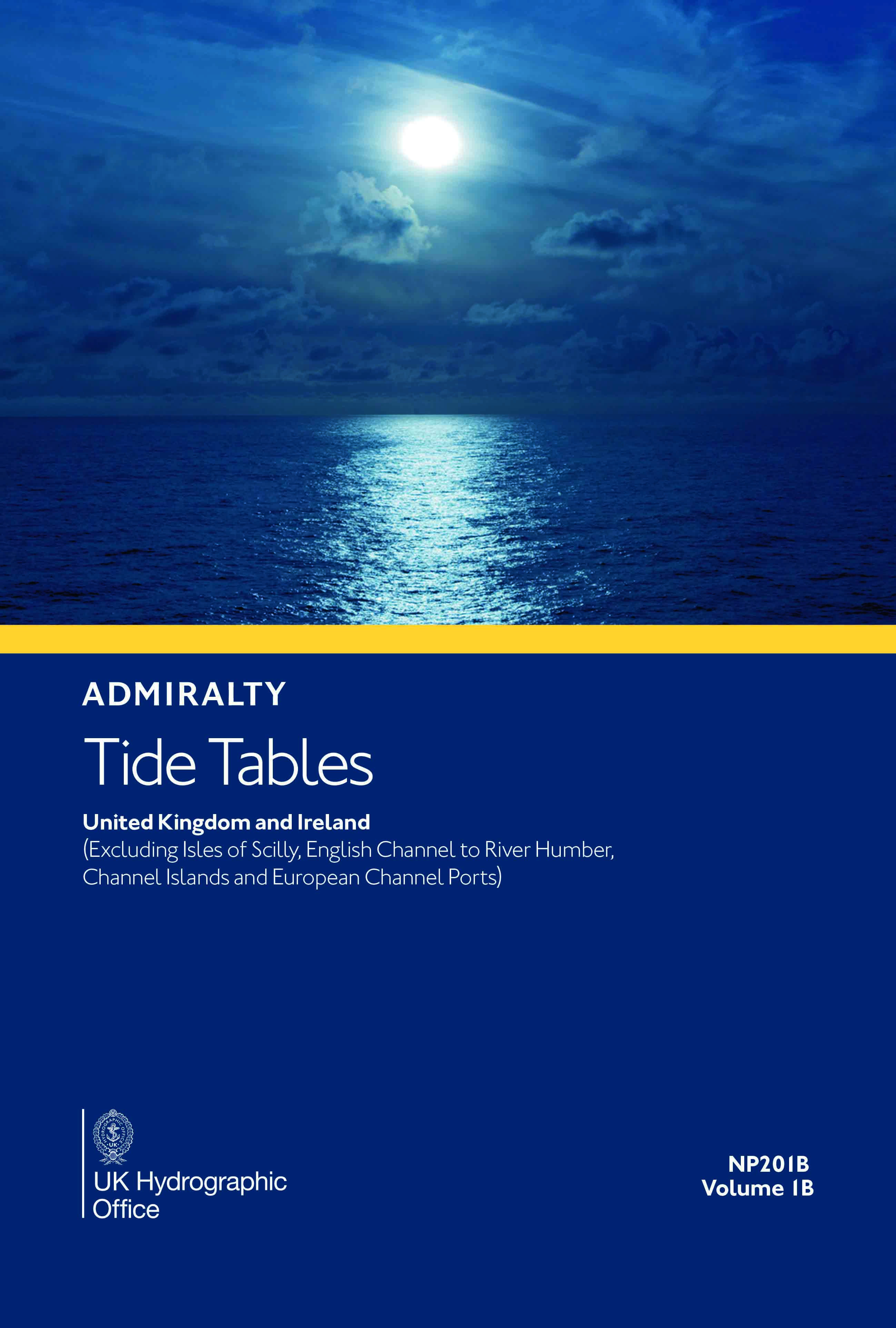 NP201B Tide Tables Vol. 1B 2026