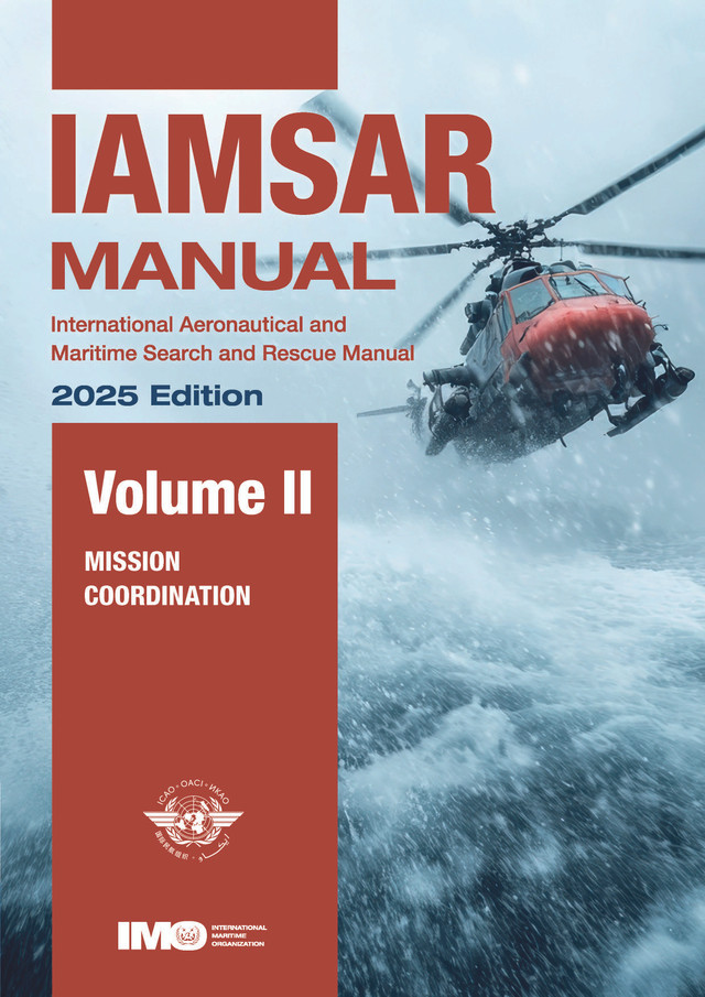 IAMSAR Manual Vol. II 2025 Edition - DUE JANUARY 2026/ PRE ORDERS ONLY