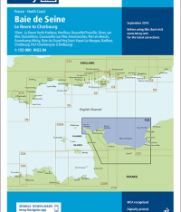 Imray Chart C32 Baie de Seine Le Havre to Cherbourg