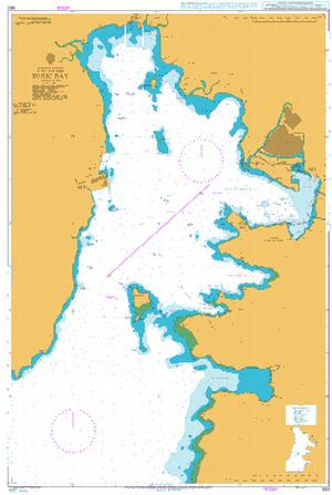 Admiralty Chart 983 Philippine Islands Luzon West Coast Subic Bay