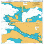 2544 – South Atlantic Ocean Falkland Islands Passages in West Falkland Island