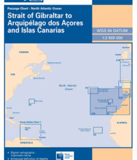 Imray Chart C20 Strait of Gibraltar to Arquipelago dos Acores and Islas Canaries