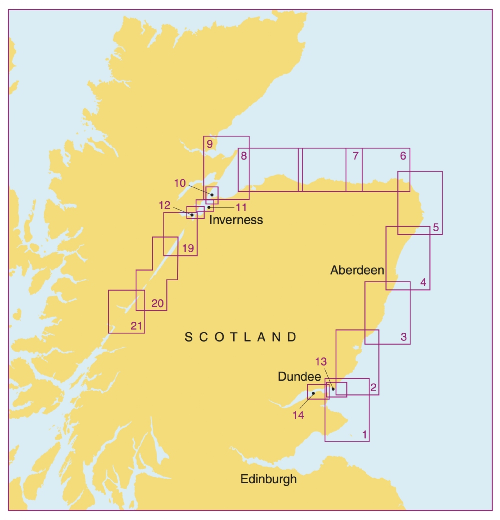 Admiralty Leisure Folio SC5617 Scotland East Coast