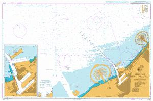 Chart Uae Jebel Ali Mina Jabal Ali And Approaches