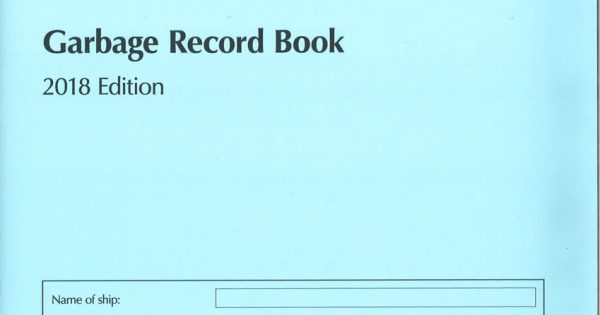 Garbage record book что это