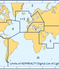 Admiralty Digital List of Lights Area 1 & 2 Northern Europe and Baltic