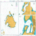 Admiralty Chart 1494 South Pacific Ocean, Vanuatu, Efate and Plans