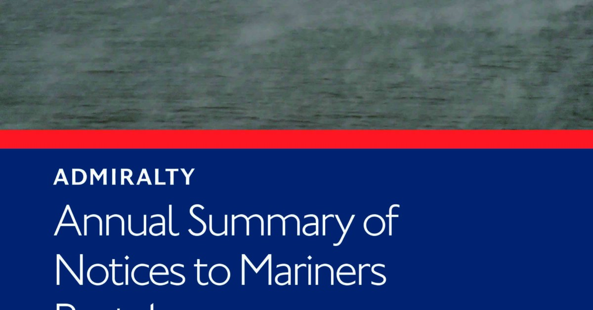 NP247(1) Annual Summary of Notices to Mariners Part 1