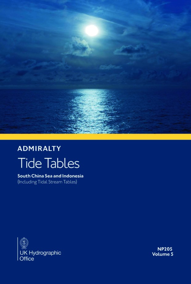 NP205 Tide Tables Vol. 5 2025